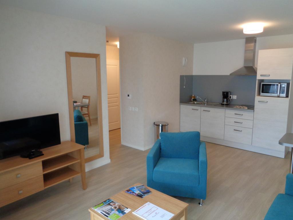 Domitys La Fleur de Lin Lejlighedshotel Landerneau Værelse billede